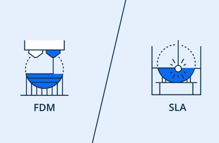  مقایسه-ی-فناوری-های-سه-بعدی-FDM-و-SLA 