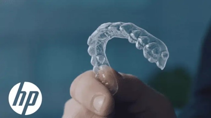 پرینت قالب دندان